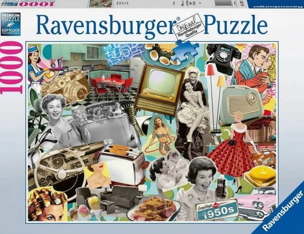 Ravensburger 1000 Pieces* - The 50S - 1000 Piece Jigsaw Puzzle