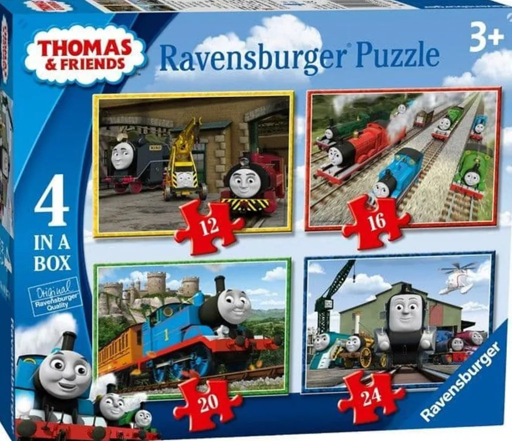 Ravensburger 100 Pieces & Under* - Thomas & Friend - 4 In A Box Jigsaw Puzzle