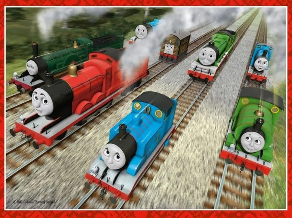 Ravensburger 100 Pieces & Under* - Thomas & Friend - 4 In A Box Jigsaw Puzzle