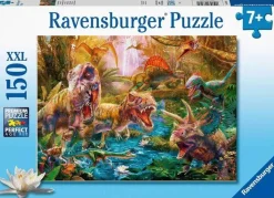 Ravensburger 300 Pieces & Under* - T-Rex Attack - 150Xxl Piece Jigsaw Puzzle
