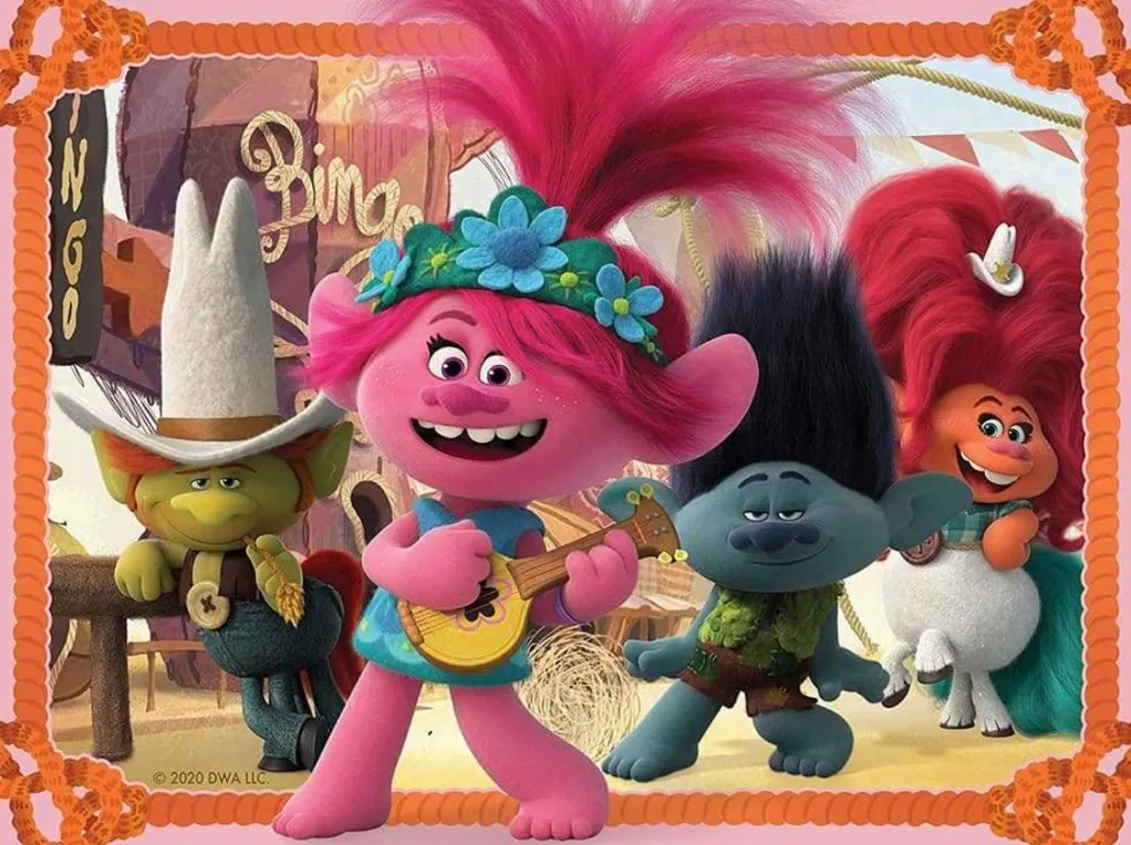 Ravensburger 100 Pieces & Under* - Trolls - 4 In A Box Jigsaw Puzzle