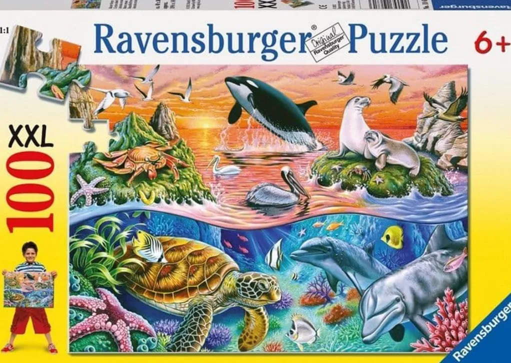 Ravensburger 100 Pieces & Under* - Underwater - 100Xxl Piece Jigsaw Puzzle