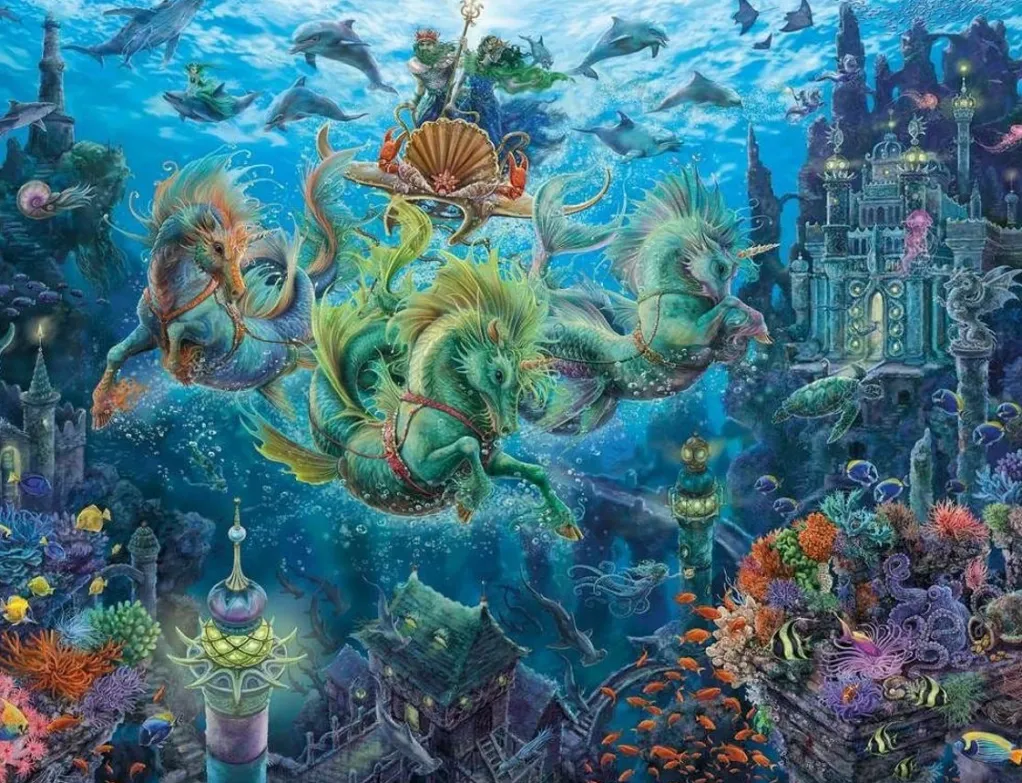 Ravensburger 2000 Pieces* - Underwater Magic - 2000 Piece Jigsaw Puzzle
