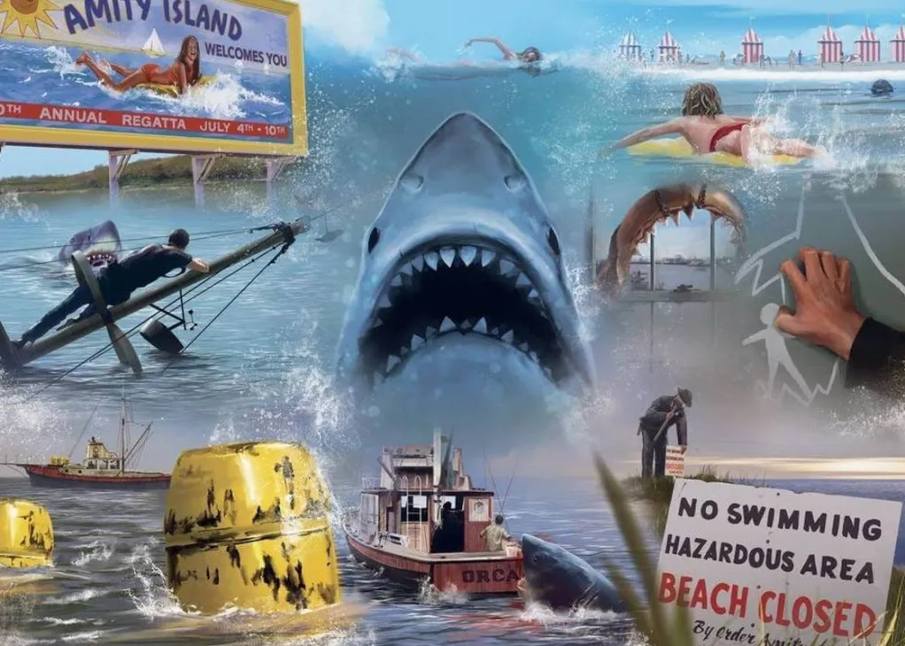 Ravensburger 1000 Pieces* - Universal Vault Collection Jaws - 1000 Piece Jigsaw Puzzle