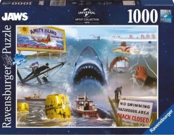 Ravensburger 1000 Pieces* - Universal Vault Collection Jaws - 1000 Piece Jigsaw Puzzle