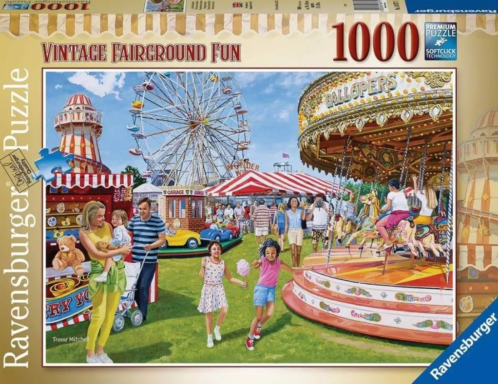 Ravensburger 1000 Pieces* - Vintage Fairground Fun - 1000 Piece Jigsaw Puzzle