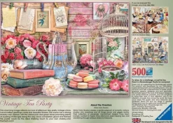 Ravensburger 500 Pieces* - Vintage Tea Party - 500 Piece Jigsaw Puzzle