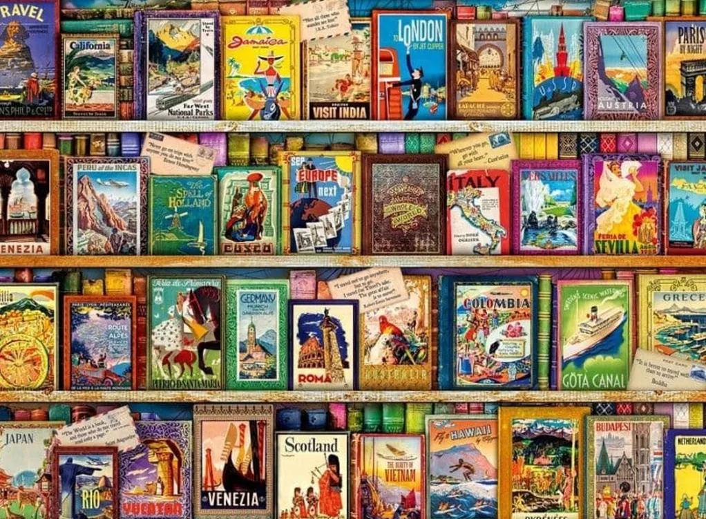 Ravensburger 500 Pieces* - Vintage Travel - 500 Piece Jigsaw Puzzle