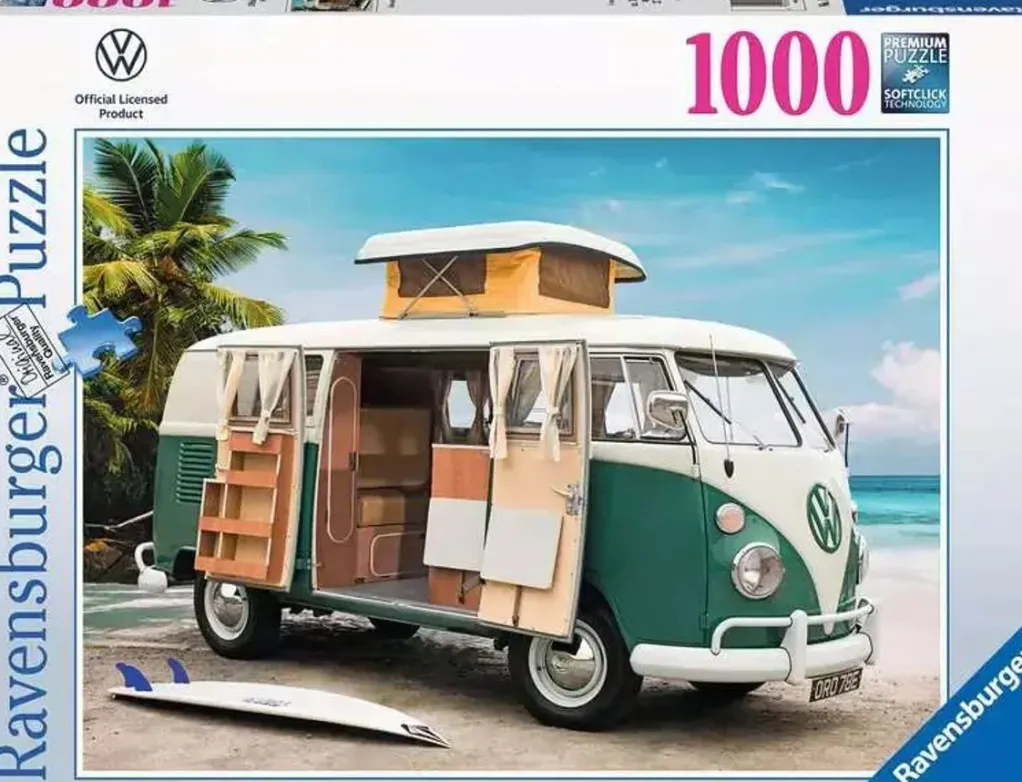 Ravensburger 1000 Pieces* - Volkswagen T1 Camper Van - 1000 Piece Jigsaw Puzzle