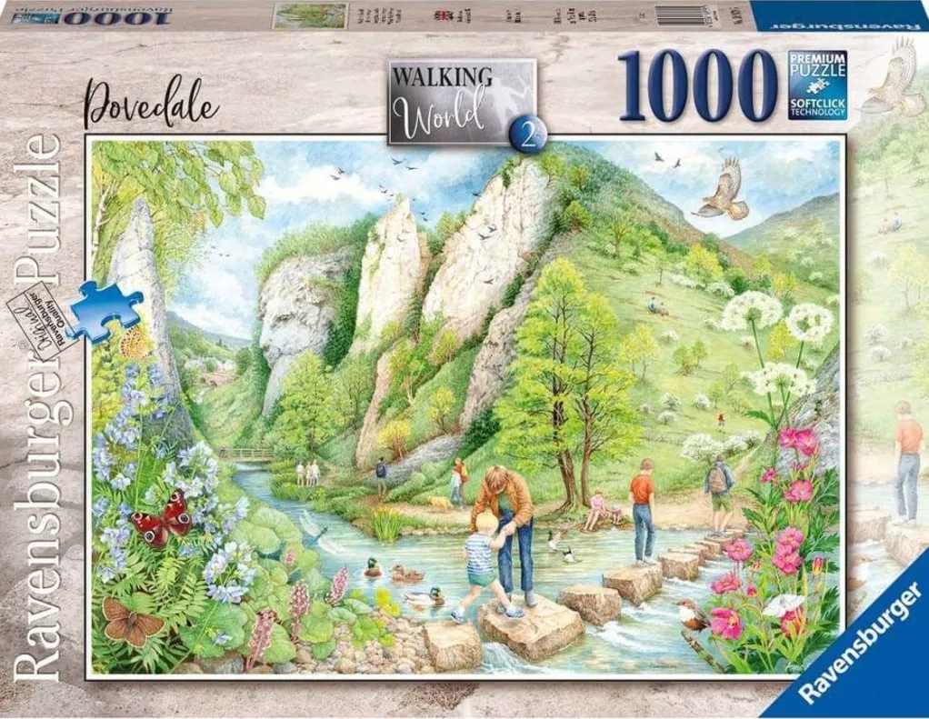 Ravensburger 1000 Pieces* - Walking World - Dovedale - 1000 Piece Jigsaw Puzzle