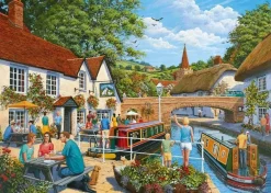 Ravensburger 1000 Pieces* - Waterside Tavern - 1000 Piece Jigsaw Puzzle