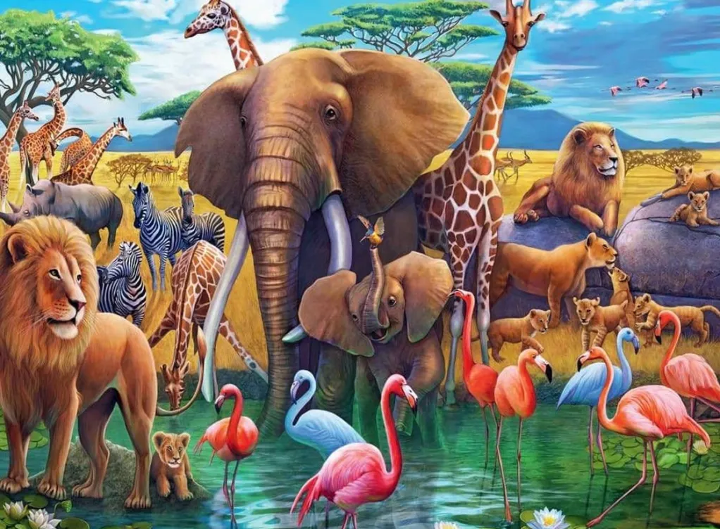 Ravensburger 300 Pieces & Under* - Wildlife - 200Xxl Piece Jigsaw Puzzle