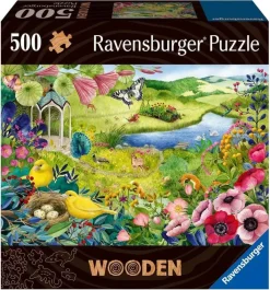 Ravensburger 1000 Pieces* - Wildlife Garden - Wooden Puzzle - 500 Piece Jigsaw Puzzle