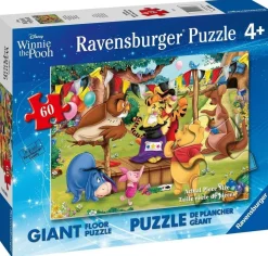Ravensburger 100 Pieces & Under* - Winnie The Pooh Giant Floor Puzzle - 60 Piece Jigsaw Puzzle