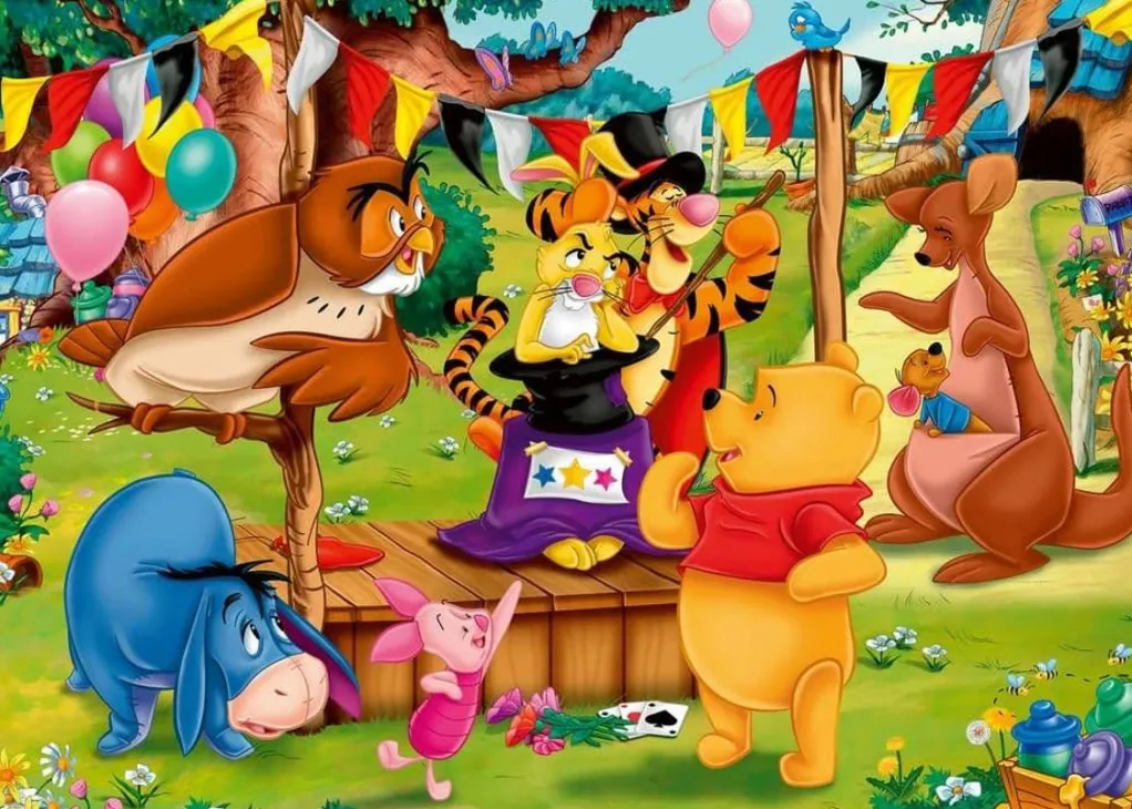 Ravensburger 100 Pieces & Under* - Winnie The Pooh Giant Floor Puzzle - 60 Piece Jigsaw Puzzle
