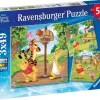 Ravensburger 100 Pieces & Under* - Winnie The Pooh - 3 X 49 Piece Jigsaw Puzzle