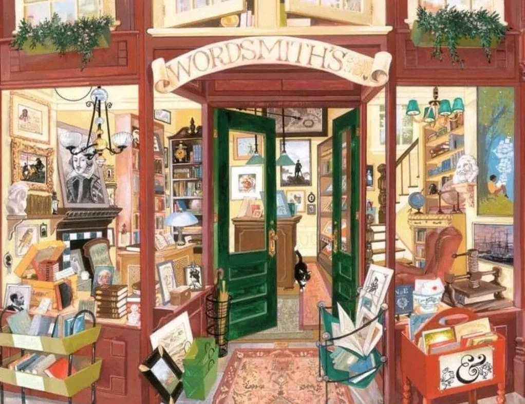 Ravensburger 1500 Pieces* - Wordsmith'S Bookshop 1500 Piece Jigsaw Puzzle