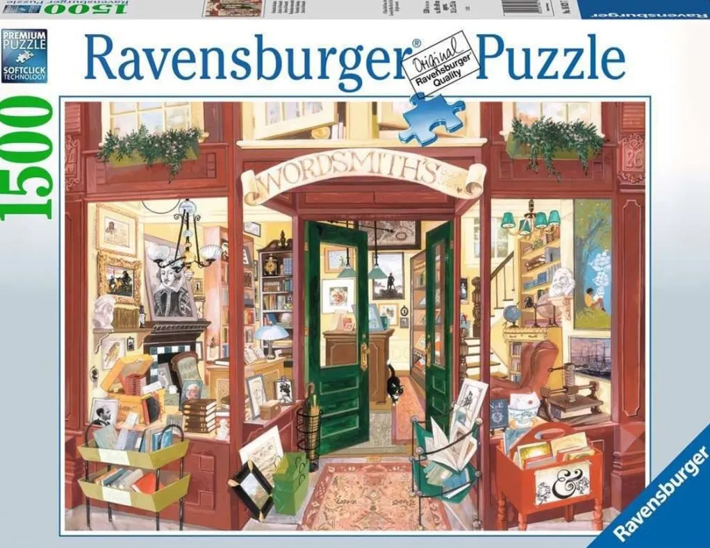 Ravensburger 1500 Pieces* - Wordsmith'S Bookshop 1500 Piece Jigsaw Puzzle