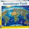 Ravensburger 300 Pieces & Under* - World Landmarks Map - 200Xxl Piece Jigsaw Puzzle