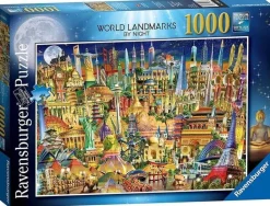Ravensburger 1000 Pieces* - World Landmarks At Night - 1000 Piece Jigsaw Puzzle