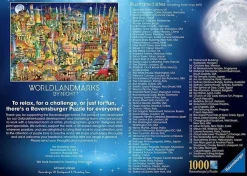 Ravensburger 1000 Pieces* - World Landmarks At Night - 1000 Piece Jigsaw Puzzle
