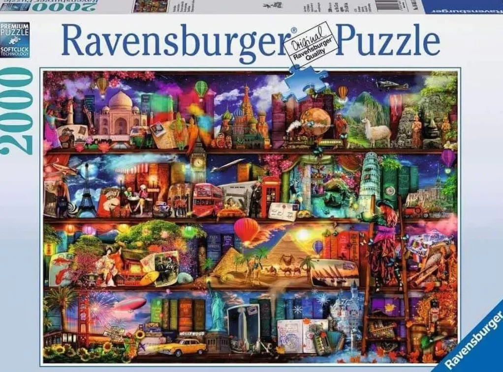 Ravensburger 2000 Pieces* - World Of Books - 2000 Piece Jigsaw Puzzle