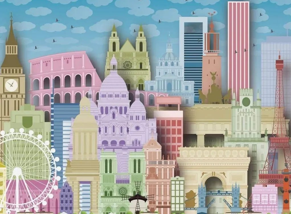 Ravensburger 300 Pieces & Under* - Worldly Attractions - 300Xxl Piece Jigsaw Puzzle