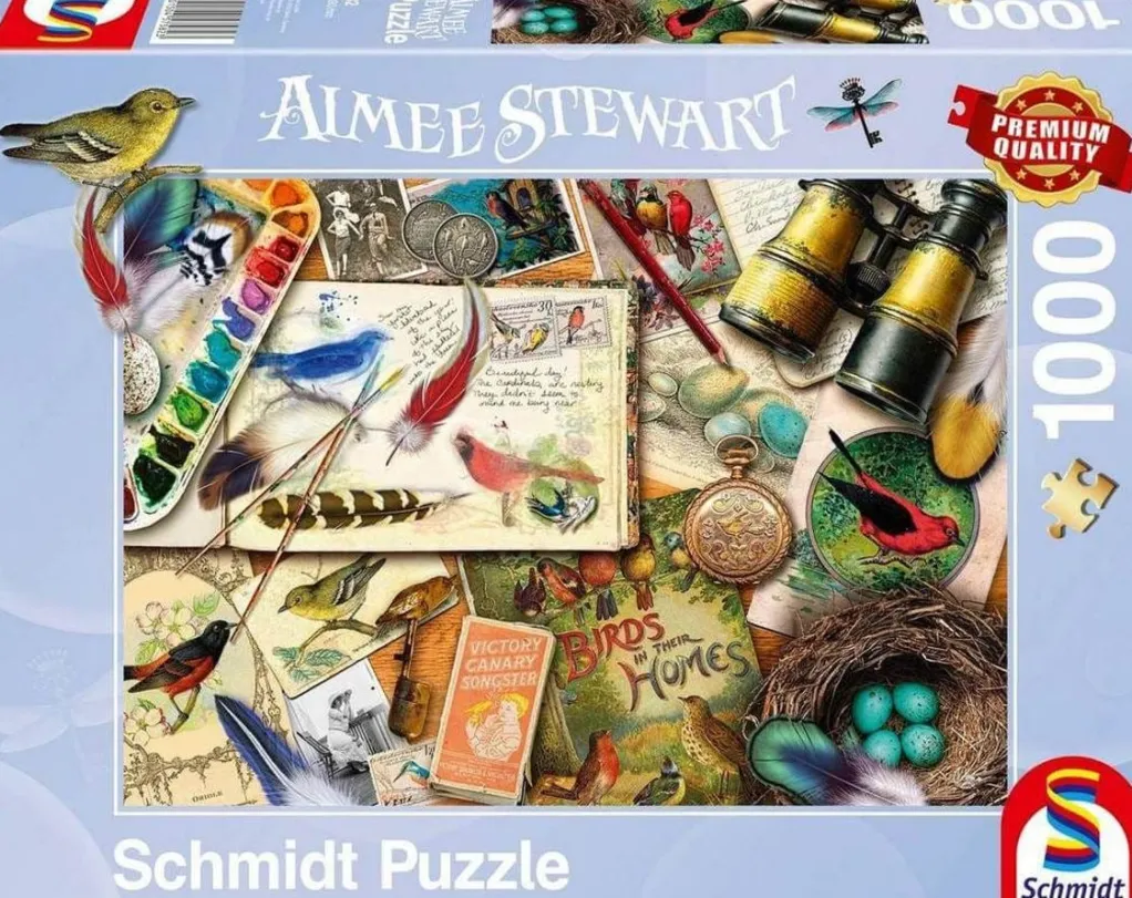 Schmidt 1000 Pieces* - Aimee Stewart - Birdwatching - 1000 Piece Jigsaw Puzzle
