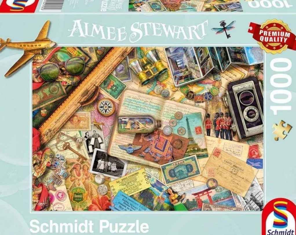 Schmidt 1000 Pieces* - Aimee Stewart - Travel Memories - 1000 Piece Jigsaw Puzzle