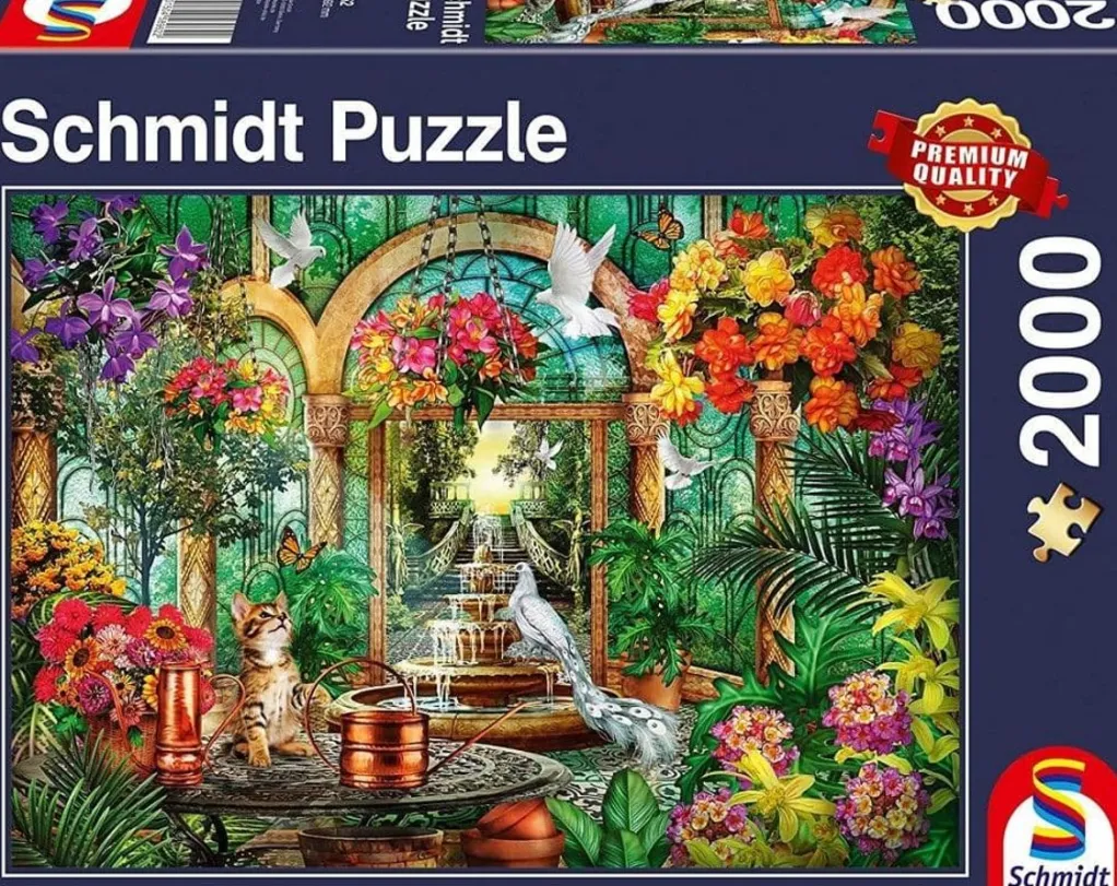 Schmidt 2000 Pieces* - Animals In The Atrium - 2000 Piece Jigsaw Puzzle