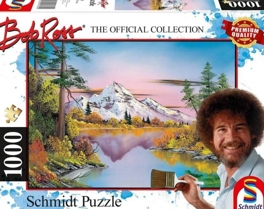 Schmidt 1000 Pieces* - Bob Ross - Reflections - 1000 Piece Jigsaw Puzzle