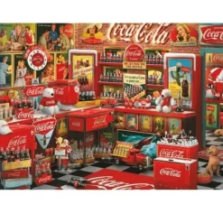 Schmidt 1000 Pieces* - Coca Cola Nostalgic Store Visit - 1000 Piece Jigsaw Puzzle