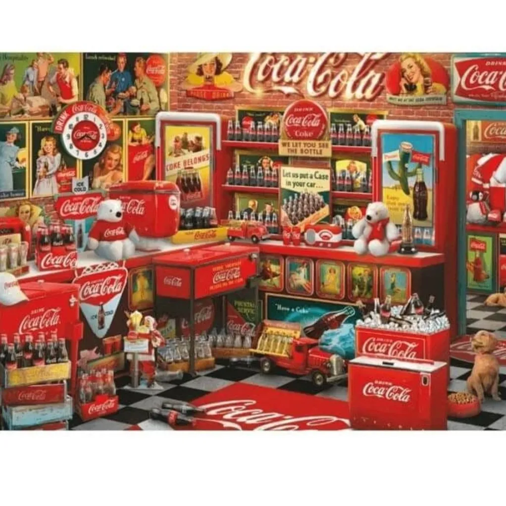 Schmidt 1000 Pieces* - Coca Cola Nostalgic Store Visit - 1000 Piece Jigsaw Puzzle