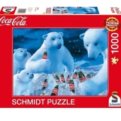 Schmidt 1000 Pieces* - Coca Cola Polar Bears - 1000 Piece Jigsaw Puzzle