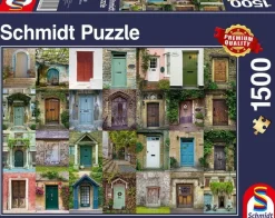Schmidt 1500 Pieces* - Collage Of Doors - 1500 Piece Jigsaw Puzzle