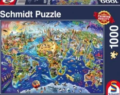 Schmidt 1000 Pieces* - Discover The World - 1000 Piece Jigsaw Puzzle