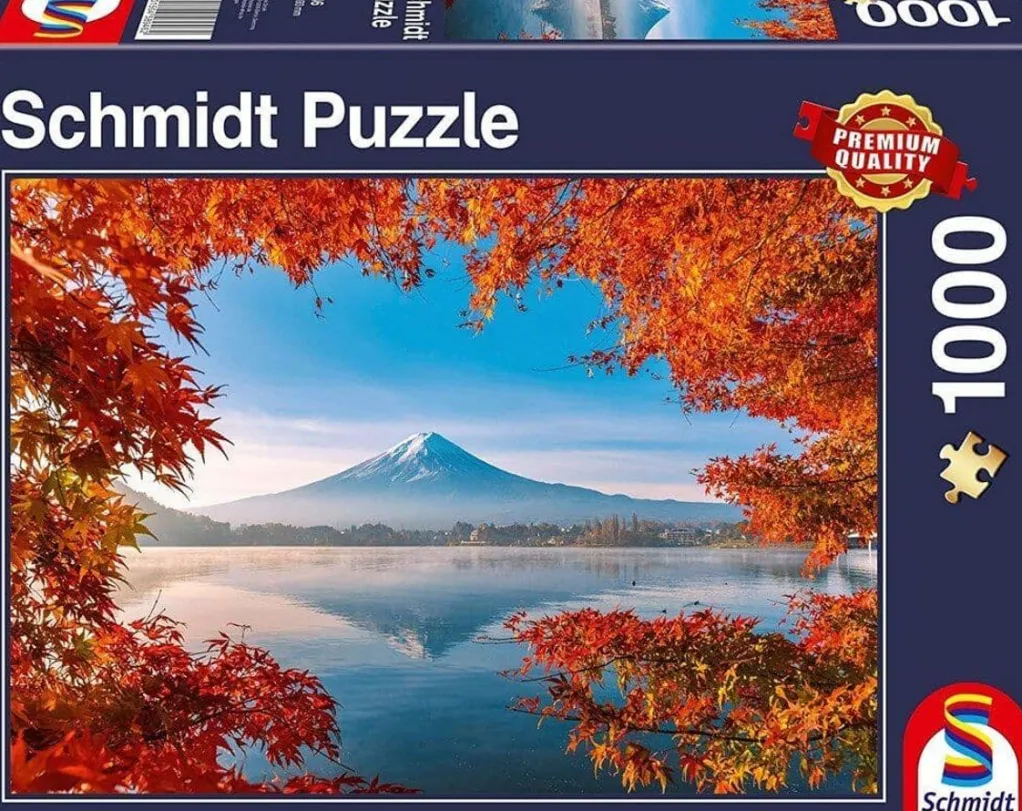 Schmidt 1000 Pieces* - Fuji In Autumn - 1000 Piece Jigsaw Puzzle