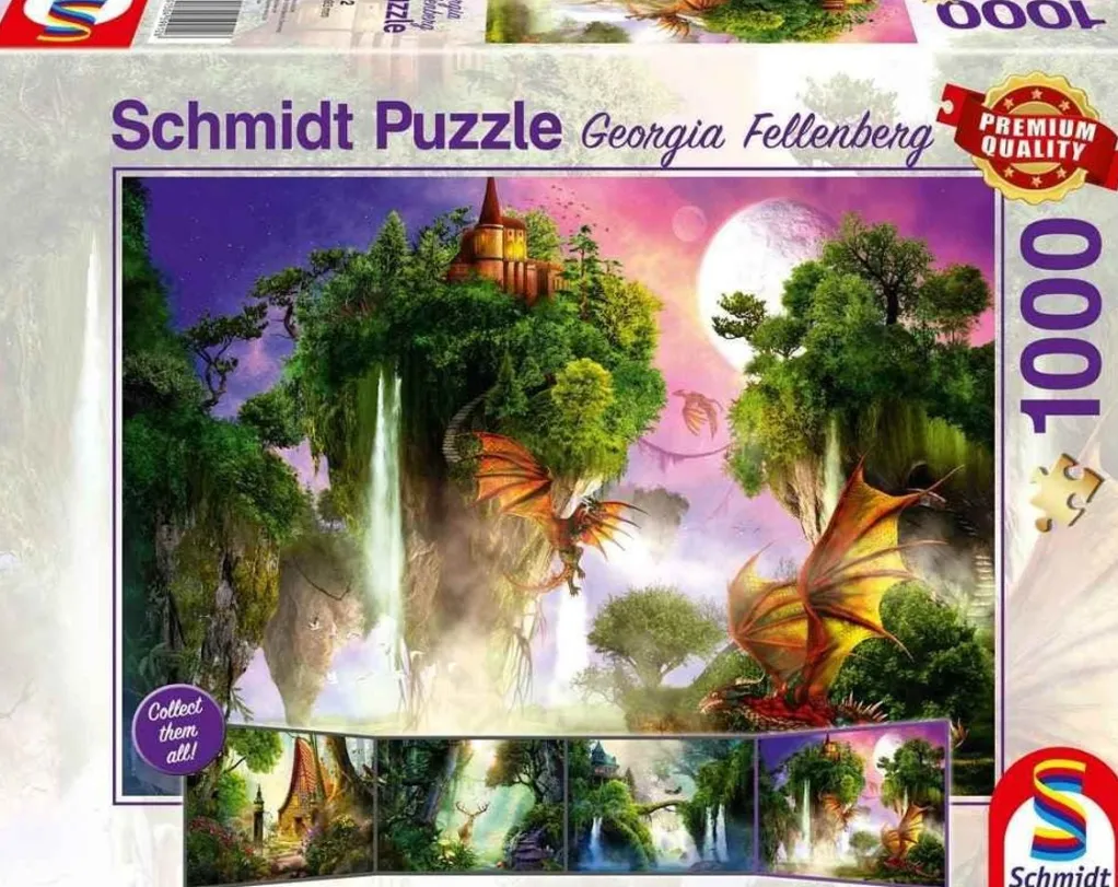 Schmidt 1000 Pieces* - Georgia Fellenberg - Custodians Of The Forest - 1000 Piece Jigsaw Puzzle