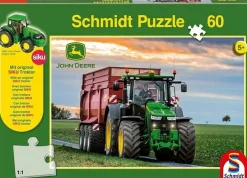 Schmidt 100 Pieces & Under* - John Deere 8370R Tractor 60 Piece Jigsaw Puzzle