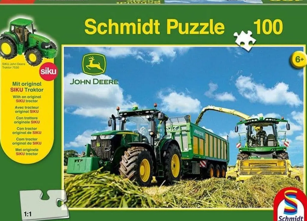 Schmidt 100 Pieces & Under* - John Deere 7310R Tractor 100 Piece Jigsaw Puzzle