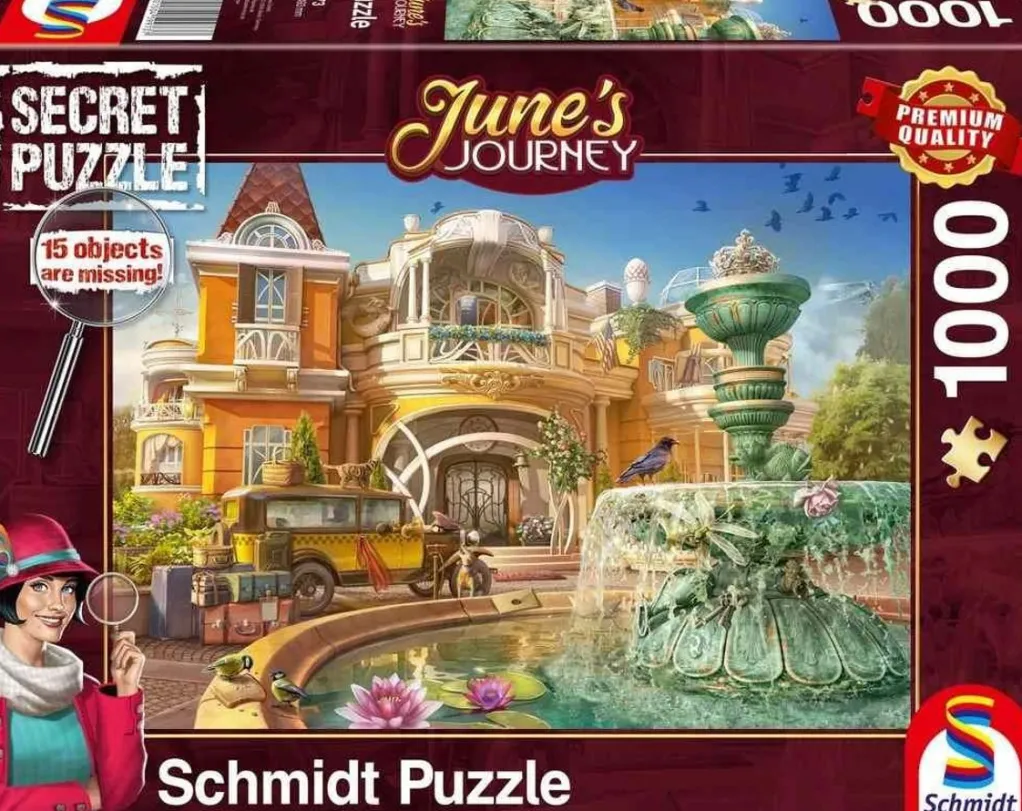 Schmidt 1000 Pieces* - Junes Journey - Orchid Estate - 1000 Piece Jigsaw Puzzle