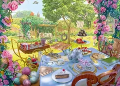 Schmidt 1000 Pieces* - Junes Journey - Tea In The Garden - 1000 Piece Jigsaw Puzzle