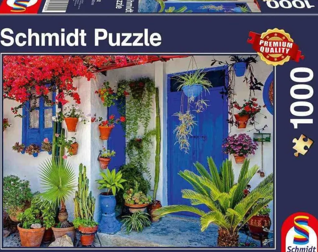 Schmidt 1000 Pieces* - Mediterranean Door - 1000 Piece Jigsaw Puzzle