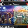 Schmidt 1000 Pieces* - New York Night & Day - Lars Stewart - 1000 Piece Jigsaw Puzzle