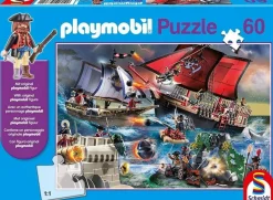 Schmidt 100 Pieces & Under* - Playmobil Pirates - 60 Piece Jigsaw Puzzle