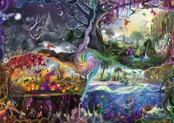 Schmidt 1000 Pieces* - Rose Cat Khan - Portal Of The Four Realms - 1000 Piece Jigsaw Puzzle