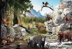 Schmidt 100 Pieces & Under* - Schleich - Animals Of The Forest 40 Piece Jigsaw Puzzle
