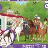 Schmidt 100 Pieces & Under* - Schleich - Horse Club Meet - 60 Piece Jigsaw Puzzle