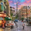 Schmidt 1000 Pieces* - Street To The Eiffel Tower - 1000 Piece Jigsaw Puzzle