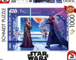 Schmidt 1000 Pieces* - Thomas Kinkade - Disney Star Wars Obi Wan'S Final Battle - 1000 Piece Jigsaw Puzzle